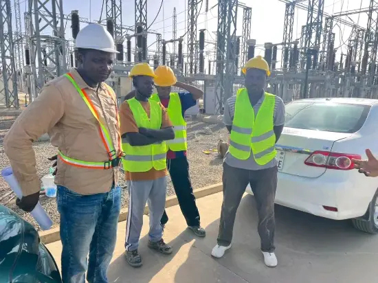On-site Meeting of Substation Project for Cameroon Client