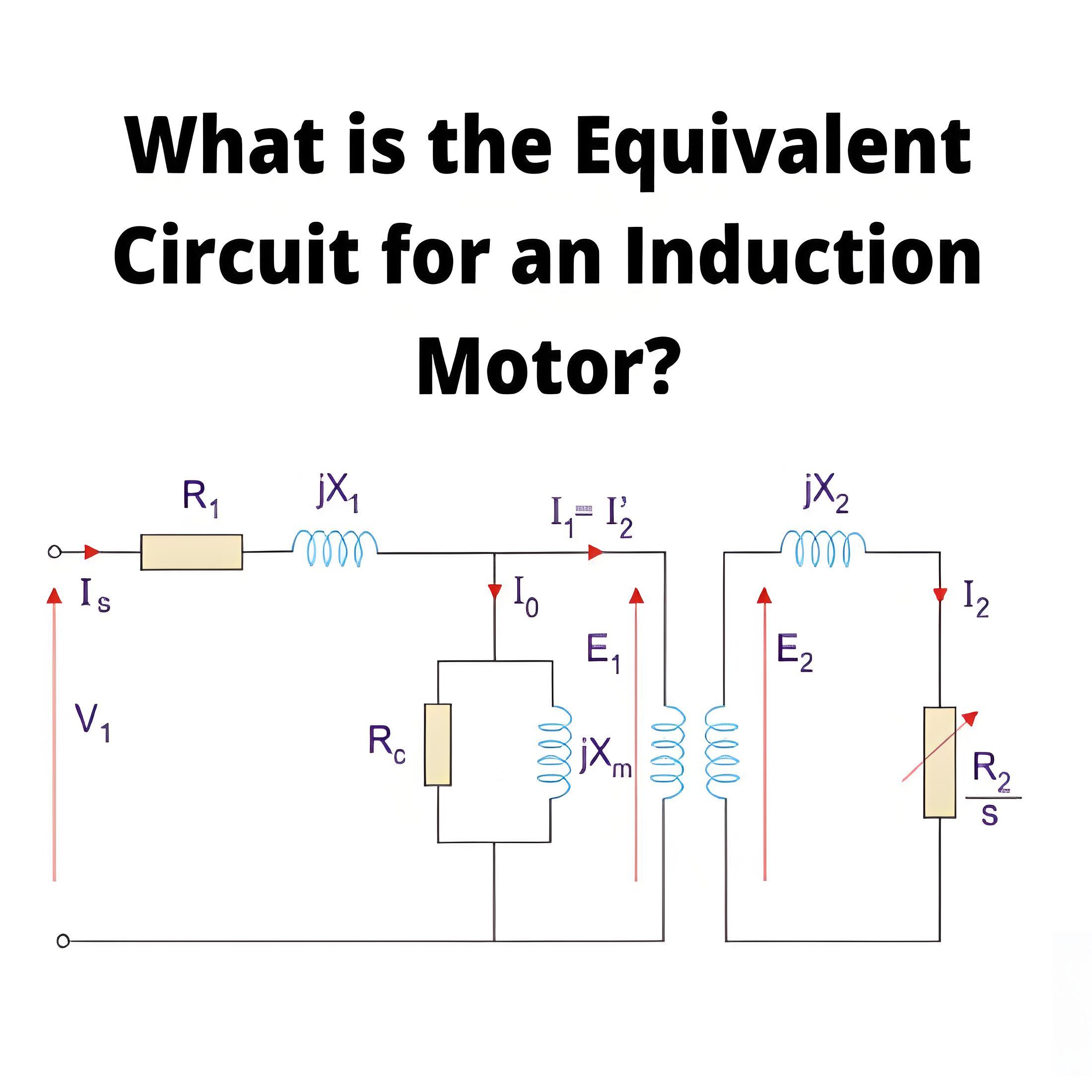 Ano ang Katumbas na Sirkuito para sa Induction Motor?