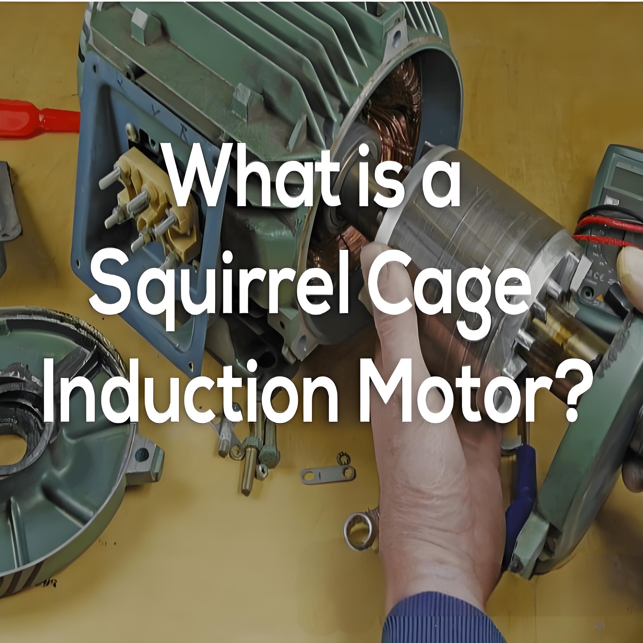 Ano ang Squirrel Cage Induction Motor?