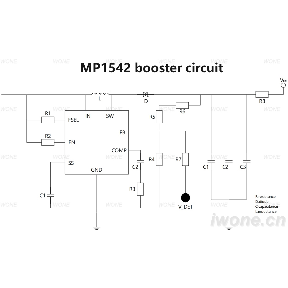 مدار بوستر MP1542