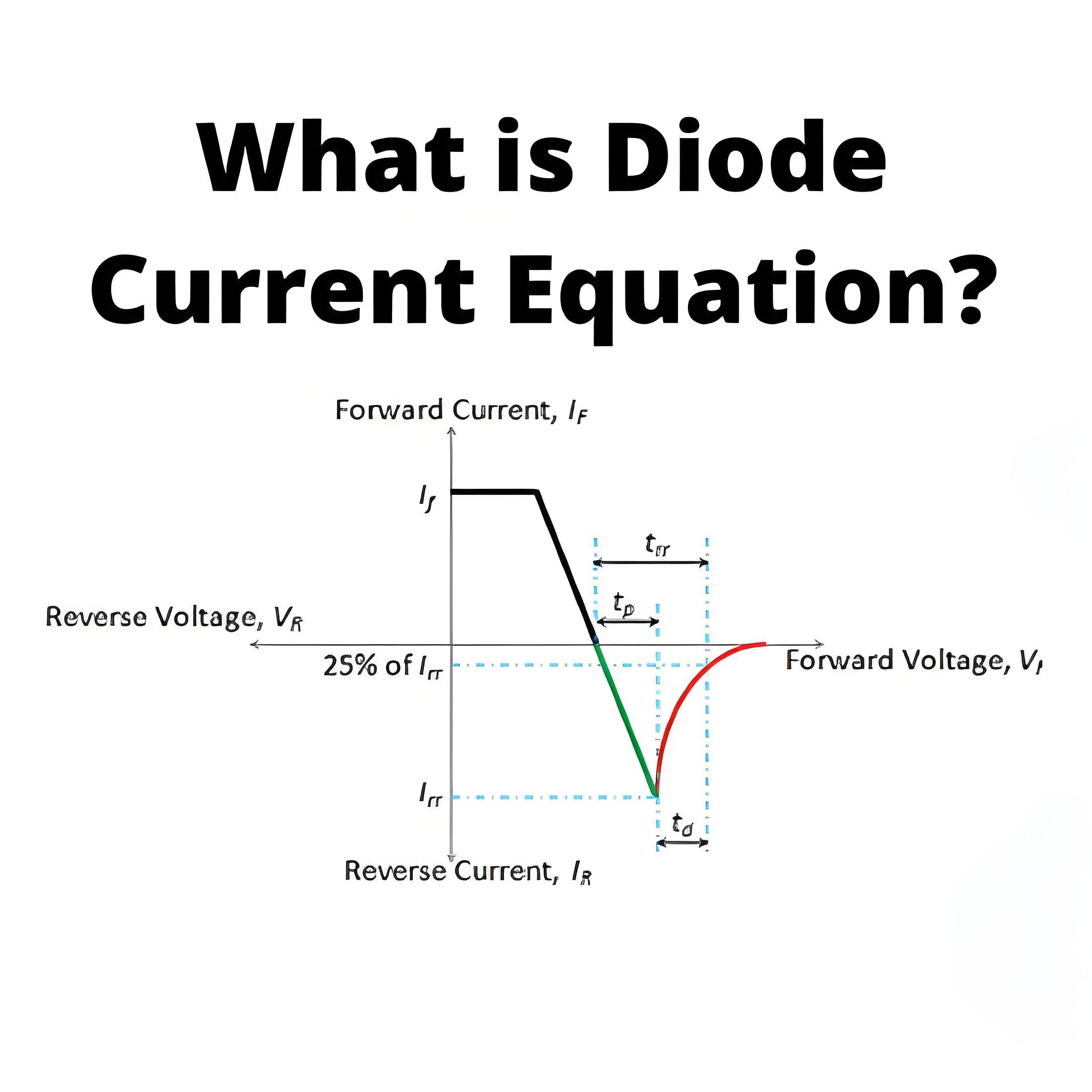 Ano ang Diode Current Equation?