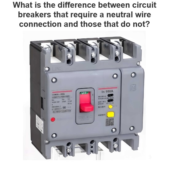 Quelle est la différence entre les disjoncteurs nécessitant une connexion de fil neutre et ceux qui n'en nécessitent pas?