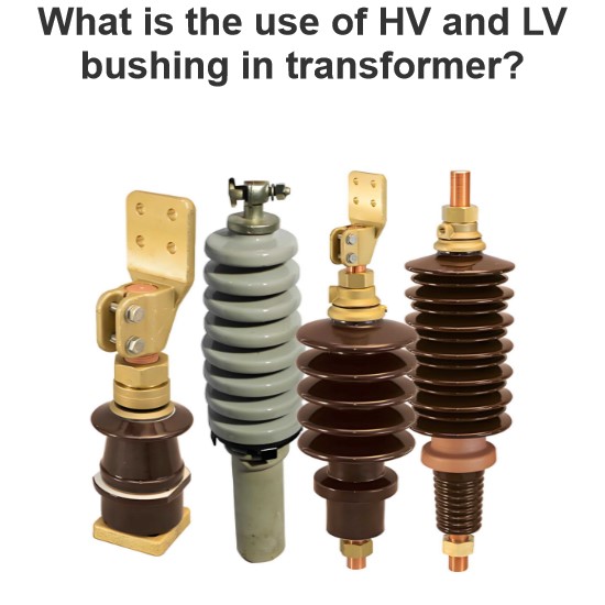 Quelle est l'utilité des embouts haute tension et basse tension dans un transformateur
