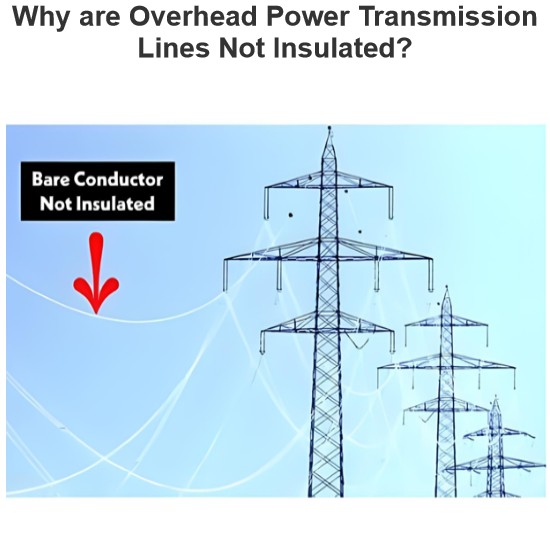 Why are Overhead Power Transmission Lines Not Insulated?