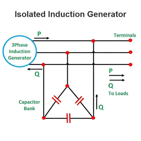 Isolated Induction Generator
