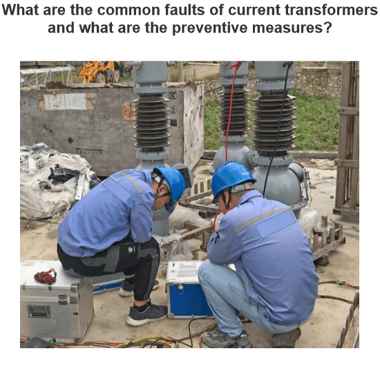 What does the maintenance of current transformers involve?