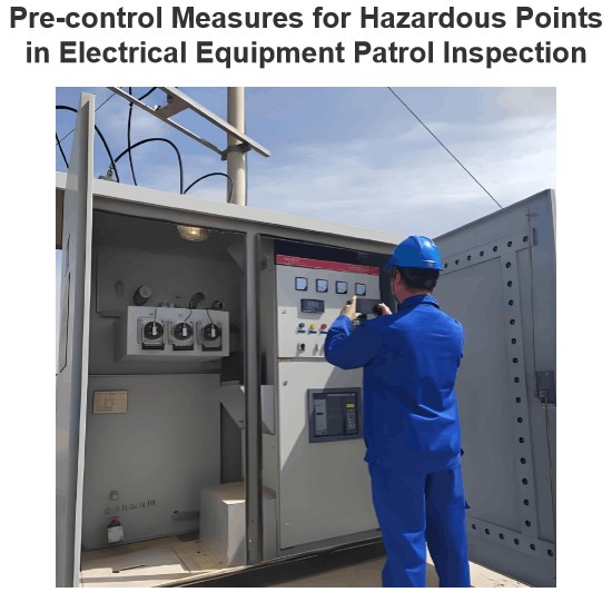 Mesures de précontrôle des points dangereux lors de l'inspection de patrouille des équipements électriques