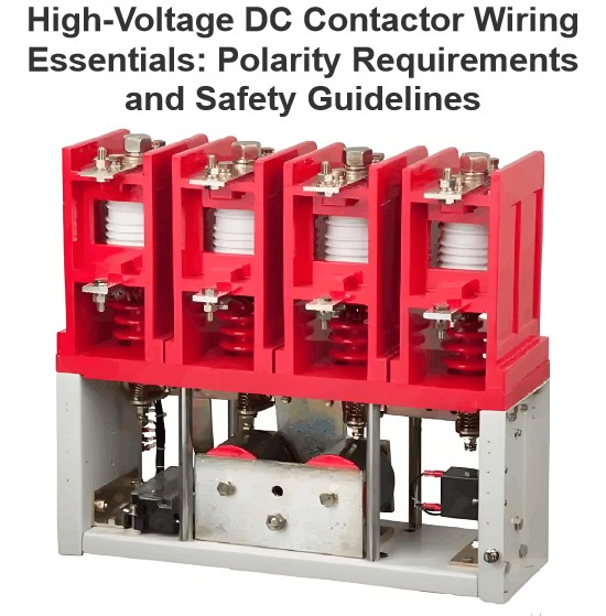 High-Voltage DC Contactor Wiring Essentials: Polarity Requirements and Safety Guidelines