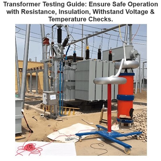 Guide de test des transformateurs : Assurer un fonctionnement sûr avec les contrôles de résistance isolation tension de tenue et température