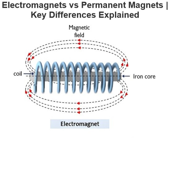 Elektromagnetak eta Magnetok Permanenteen arteko Desberdintasun Garrantzitsuak Azalduak