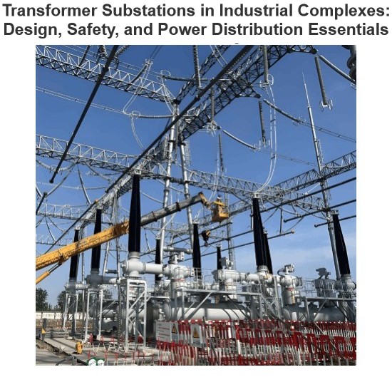 Subestacións de transformación en complexos industriais: deseño seguridade e esenciais da distribución de enerxía