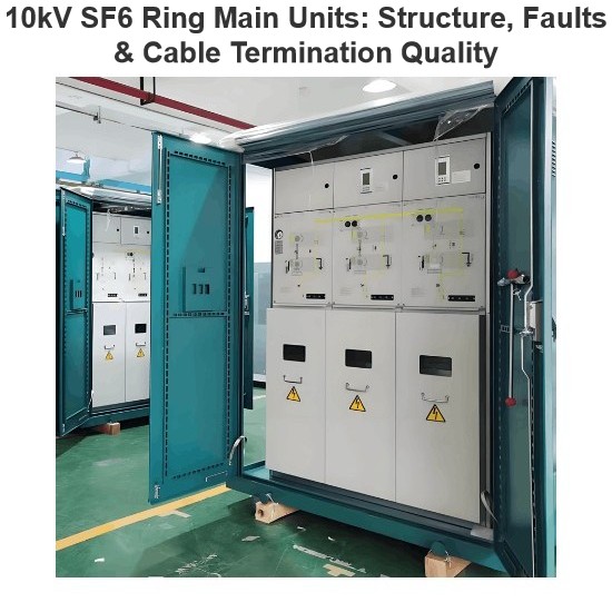 10kV SF6 Ring Main Units: Structure, Faults & Cable Termination Quality