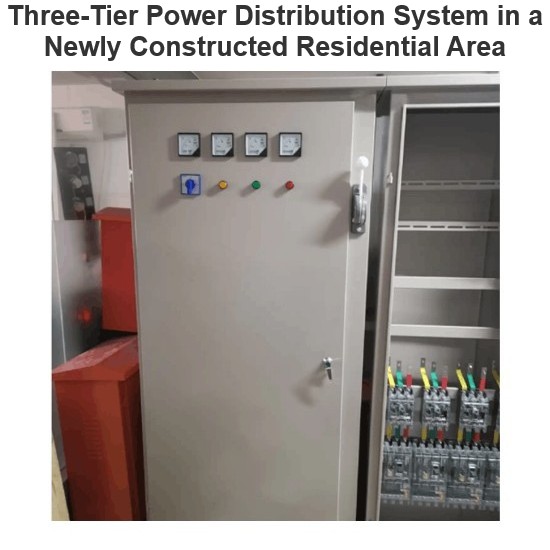 Three-Tier Power Distribution System in a Newly Constructed Residential Area