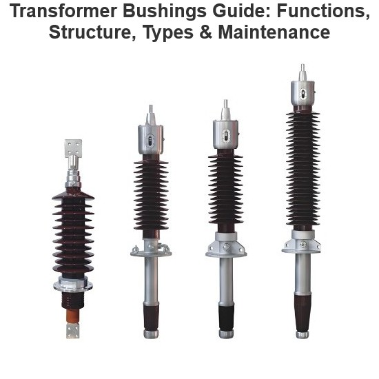 Transformer Bushings Guide: Functions, Structure, Types & Maintenance
