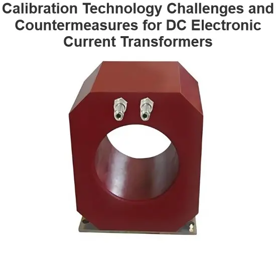 Calibration Technology Challenges and Countermeasures for DC Electronic Current Transformers