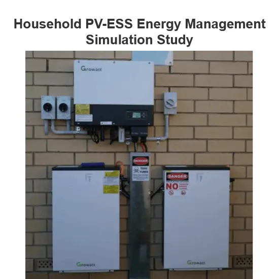 Ev PV-ESS Enerji Yönetimi Simülasyon Çalışması