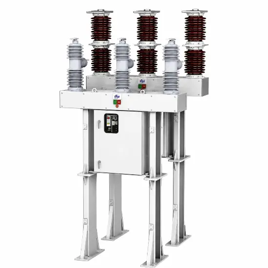 Outdoor Live Tank Vacuum Circuit Breaker: Advantages of Integrated Solid-Sealed Pole Unit & Porcelain Insulator Design