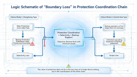 Over-level tripping × Cross-border cascading: The same coordination challenge behind two “protection failures”
