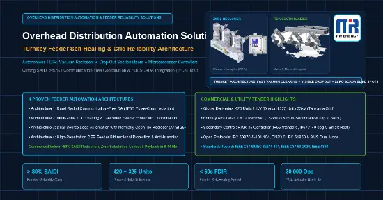 Overhead Distribution Automation: Feeder Self-Healing Guide