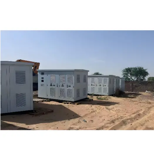 Étude de cas de la sous-station préfabriquée Rockwill 400 Unités au Niger