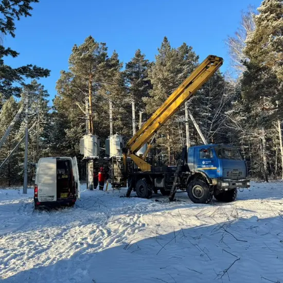 29 Uints RVR Pole-Mounted Voltage Regulators for Altai Krai Distribution Network Upgrade