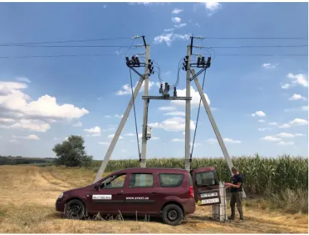 Cas de succès du projet Rockwill Ukraine 186 unités de disjoncteur sous vide extérieur 12kV