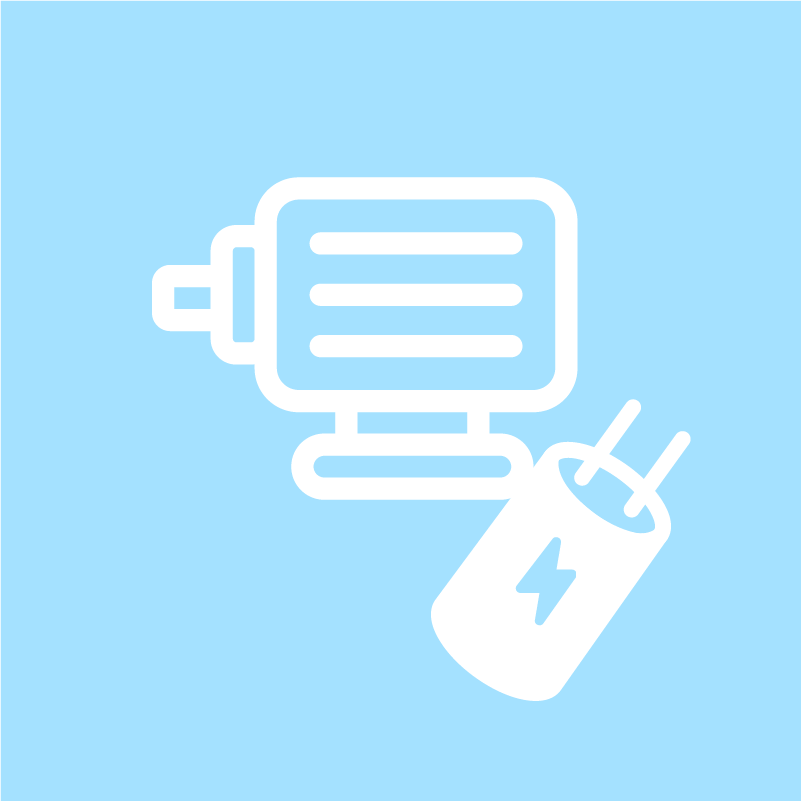 Single-Phase Motor Starting Capacitor Calculator – Accurate μF with Efficiency