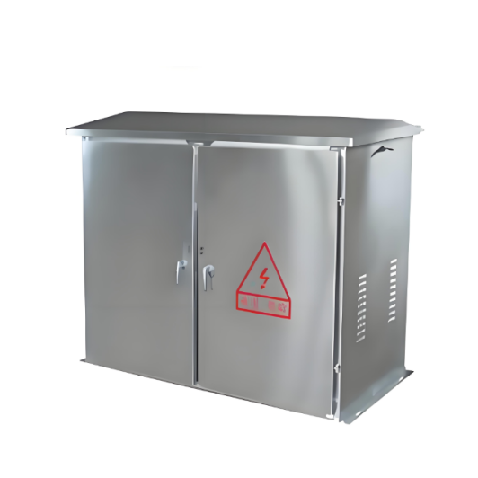 Reactive metering integrated distribution cabinet for district transformer