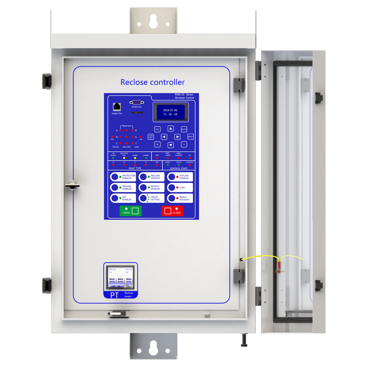 RWK-35 Automatic Recloser controller used manual