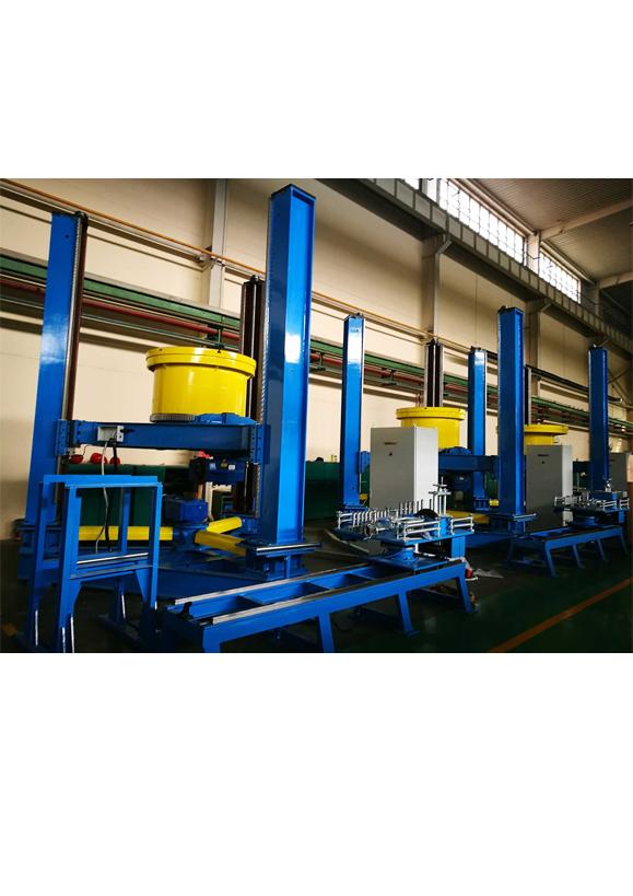 Vertical winding machine