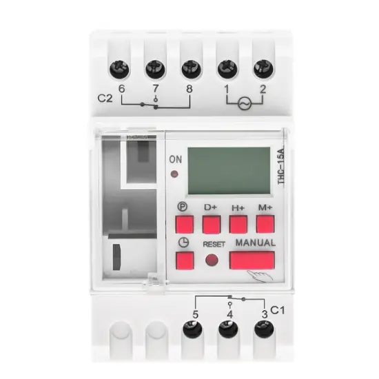 Digital Timer Switch THC 15A-2C Astronomical Timer Catalogue