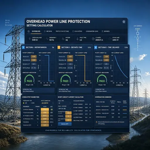 Overhead_Line_Protection_Setting_Calculator