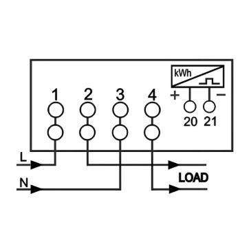 Single Phase Prepayment Smart Energy Meters with Wifi Communication