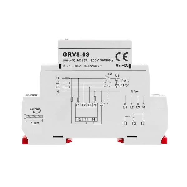 GRV8-03 to 08 3 Phase  Voltage Relay 