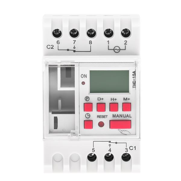 Digital Timer Switch THC 15A-2C Astronomical Timer