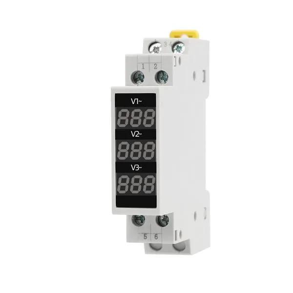 NHZ 3P DIN RAIL Power Meter Three-Phase Frequency Meter