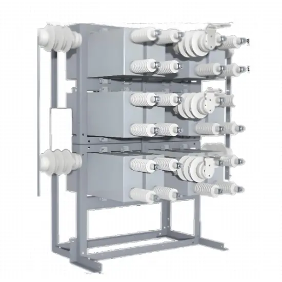 High‑Voltage Open rack capacitor banks