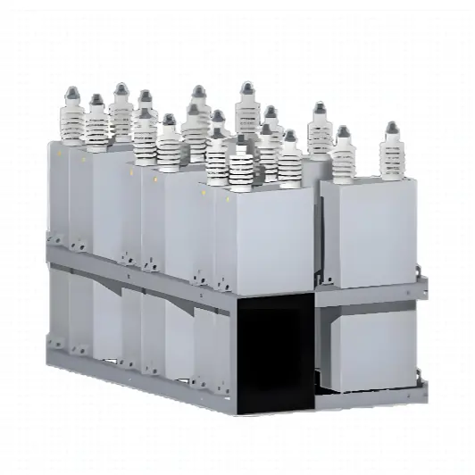 High‑Voltage Open rack capacitor banks