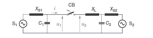 Out of phase current switching in High Voltage Circuit Breakers