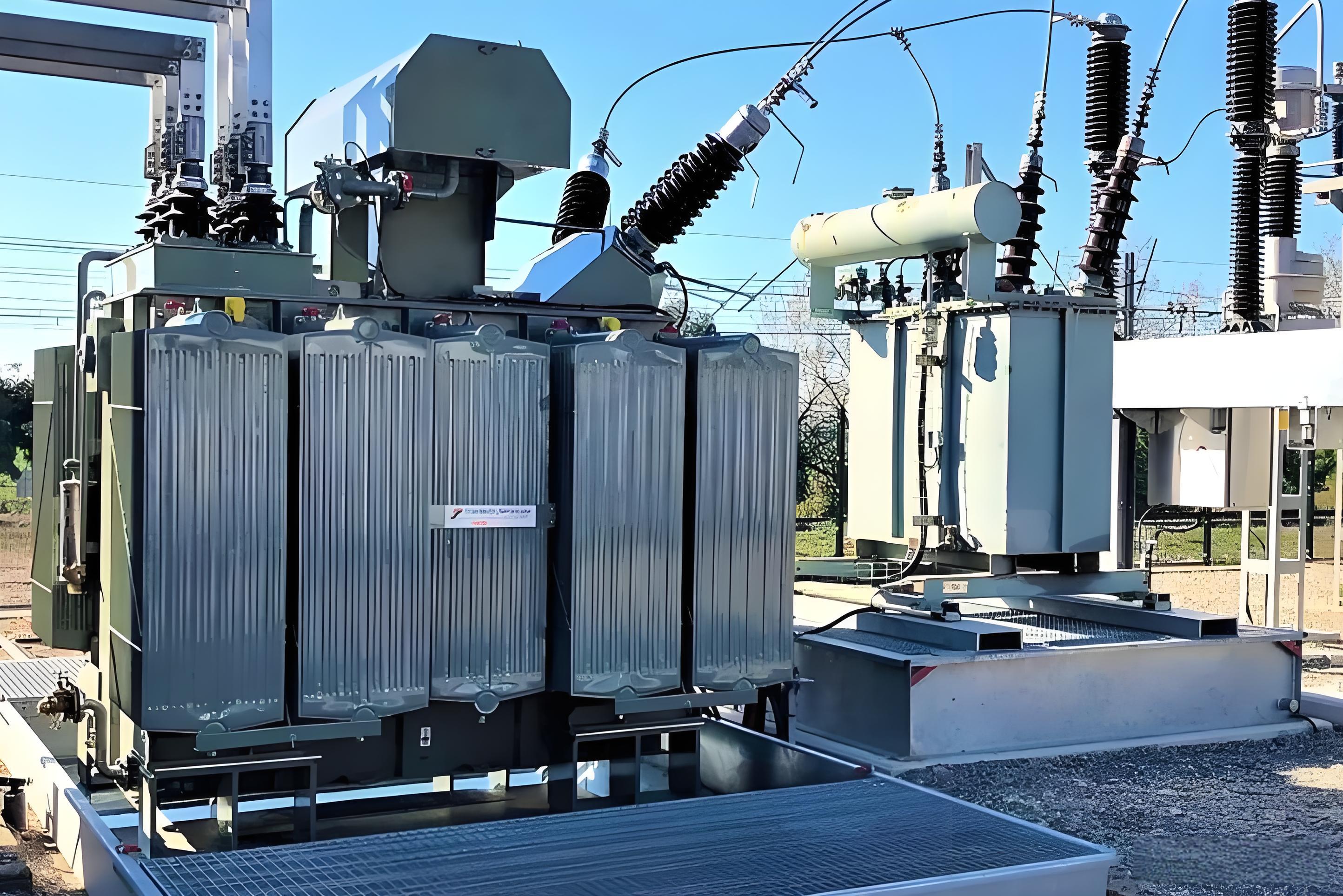 Connections and working principles of three - phase distribution transformers