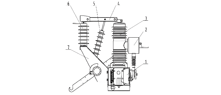 Optimal Design and Promotion and Application of an Outdoor High-Voltage Vacuum Circuit Breaker