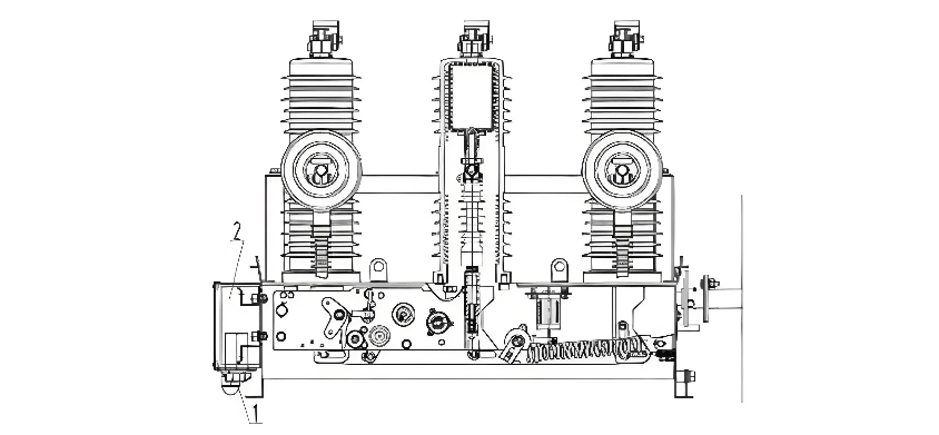 Optimal Design and Promotion and Application of an Outdoor High-Voltage Vacuum Circuit Breaker
