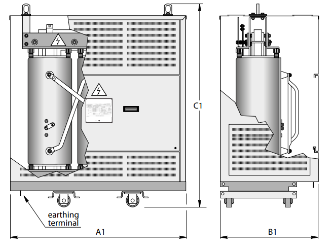 Trihal Gießharztransformator bis 36kV