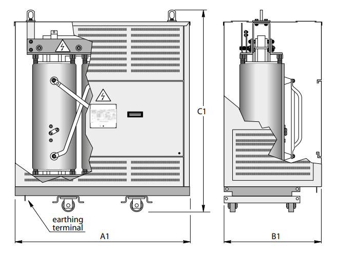 Trihal Gießharztransformator bis 36kV
