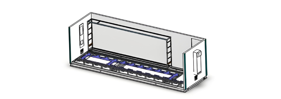 Design scheme of rack-mounted structure for prefabricated cabin-type secondary combined equipment in 220kV substation