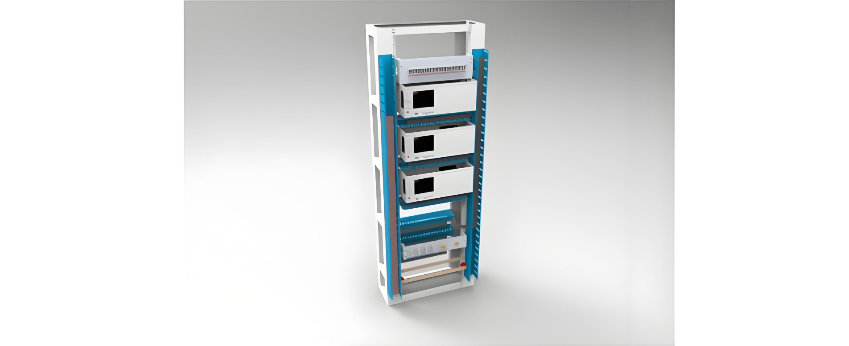 Design scheme of rack-mounted structure for prefabricated cabin-type secondary combined equipment in 220kV substation