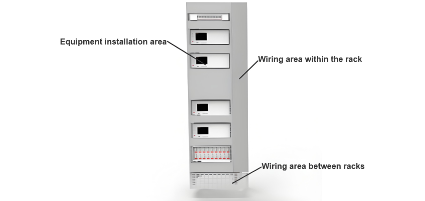 Design scheme of rack-mounted structure for prefabricated cabin-type secondary combined equipment in 220kV substation