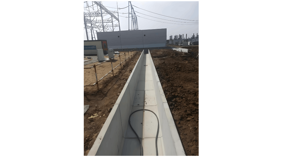 Installation Measures for Prefabricated U - shaped Concrete Cable Tunnels in Substations