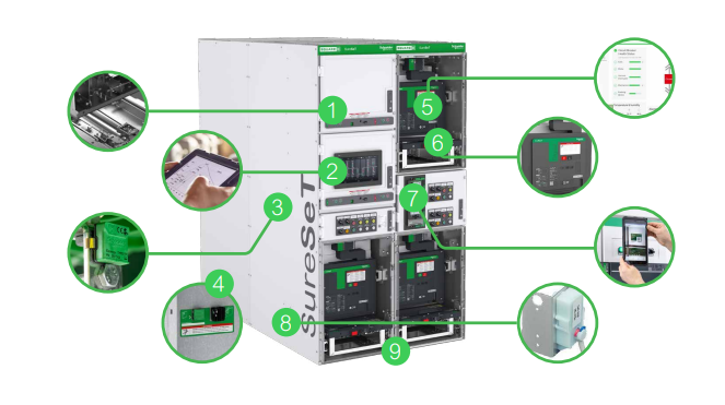 15kV Smart MV Air Insulated Switchgear/Ring Main Unit