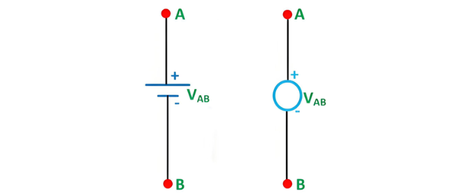 مصدر الجهد ومصدر التيار